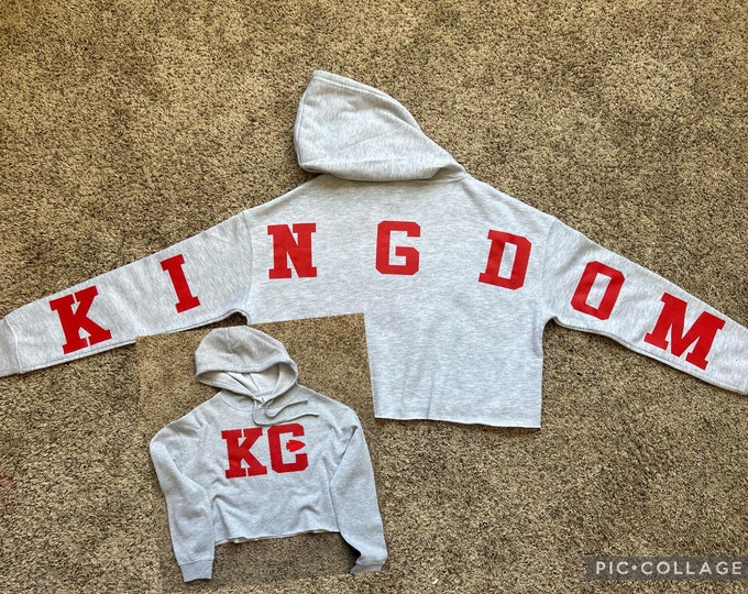 Featured listing image: KC Kingdom Crop Hoodie