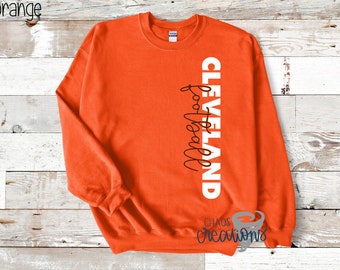 Cleveland Football Crewneck