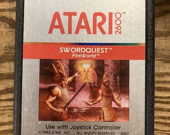 Atari 2600 - Swordquest Fireworld