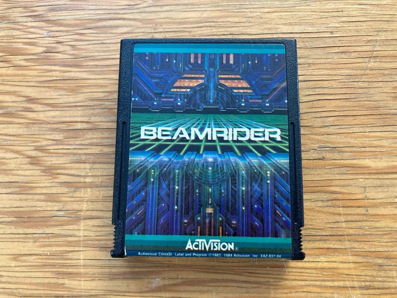 ATARI 2600 : Beamrider | 100% Authentic | - Etsy