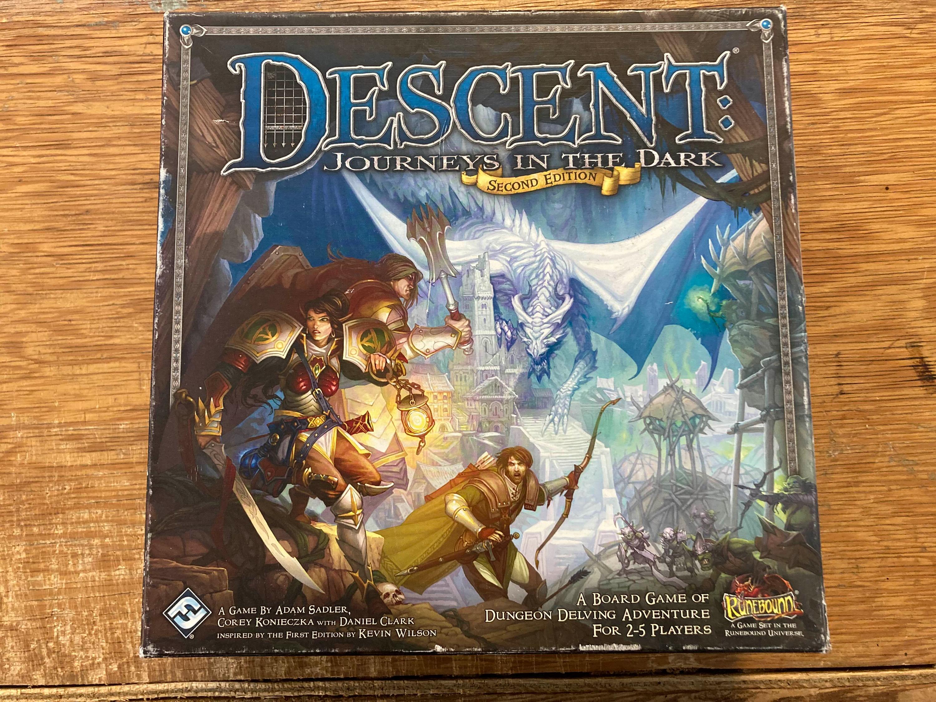 Descent: Journey in the Dark second Edition Hero Tray