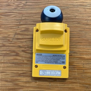GAMEBOY: Fotocamera gialla / 100% autentico /