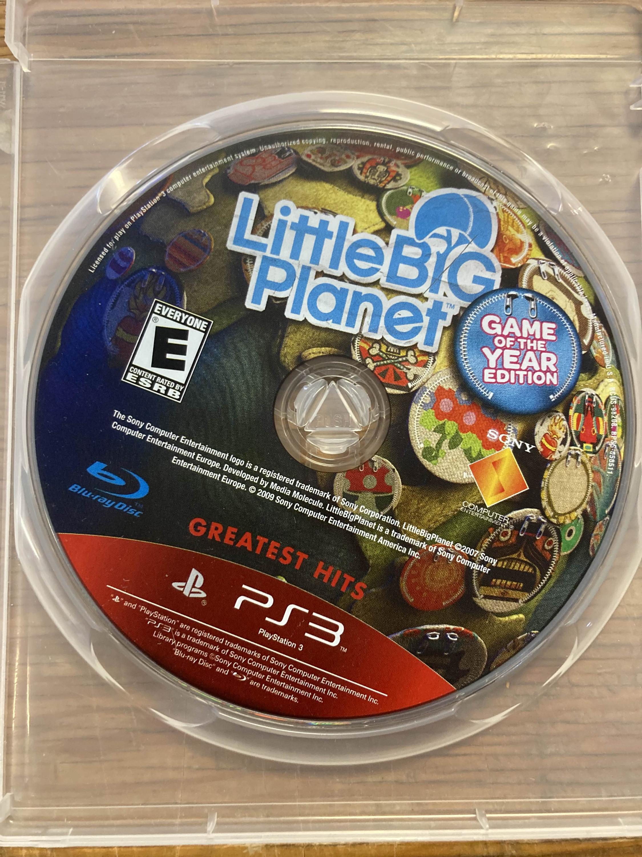 Playstation 3 : Little Big Planet (CD Only, No Cover) - Etsy