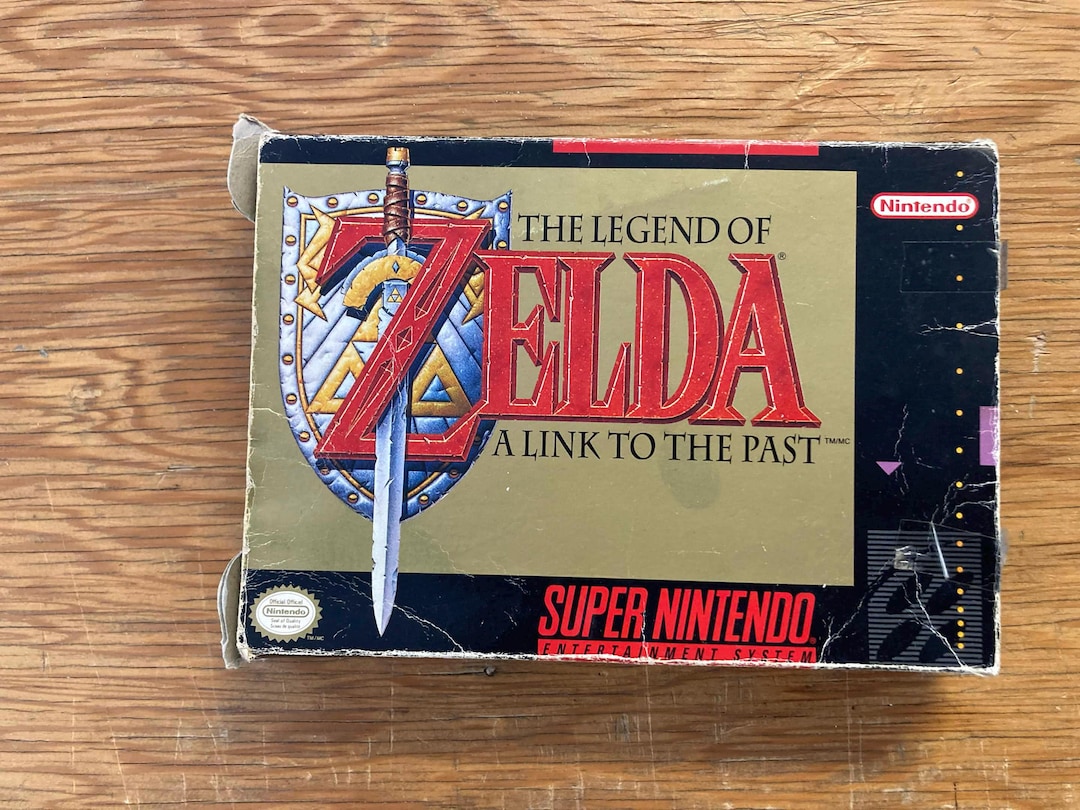 SNES : Zelda - A Link to the Past | 100% Authentic | Complete in