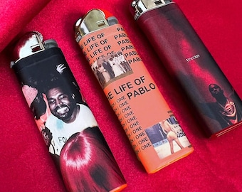 Hip Hop Legend Lighter Set | Collector Gift | Stocking Stuffer | Concert gift | Graduation