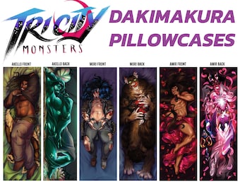 TCM Dakimakura - Choose your fighter