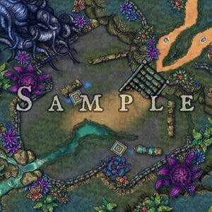 Djungelruiner Stridskarta: Livfull flora, Farligt mardrömsmöte