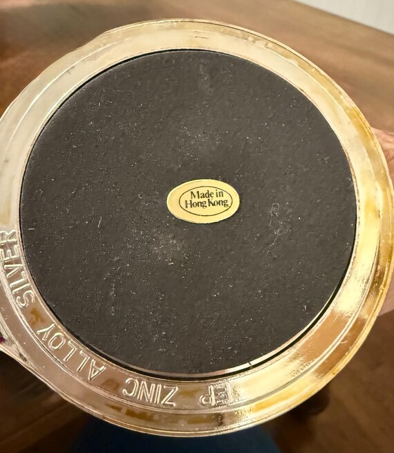 Silver-Plated Cat Ring Holder - image 2