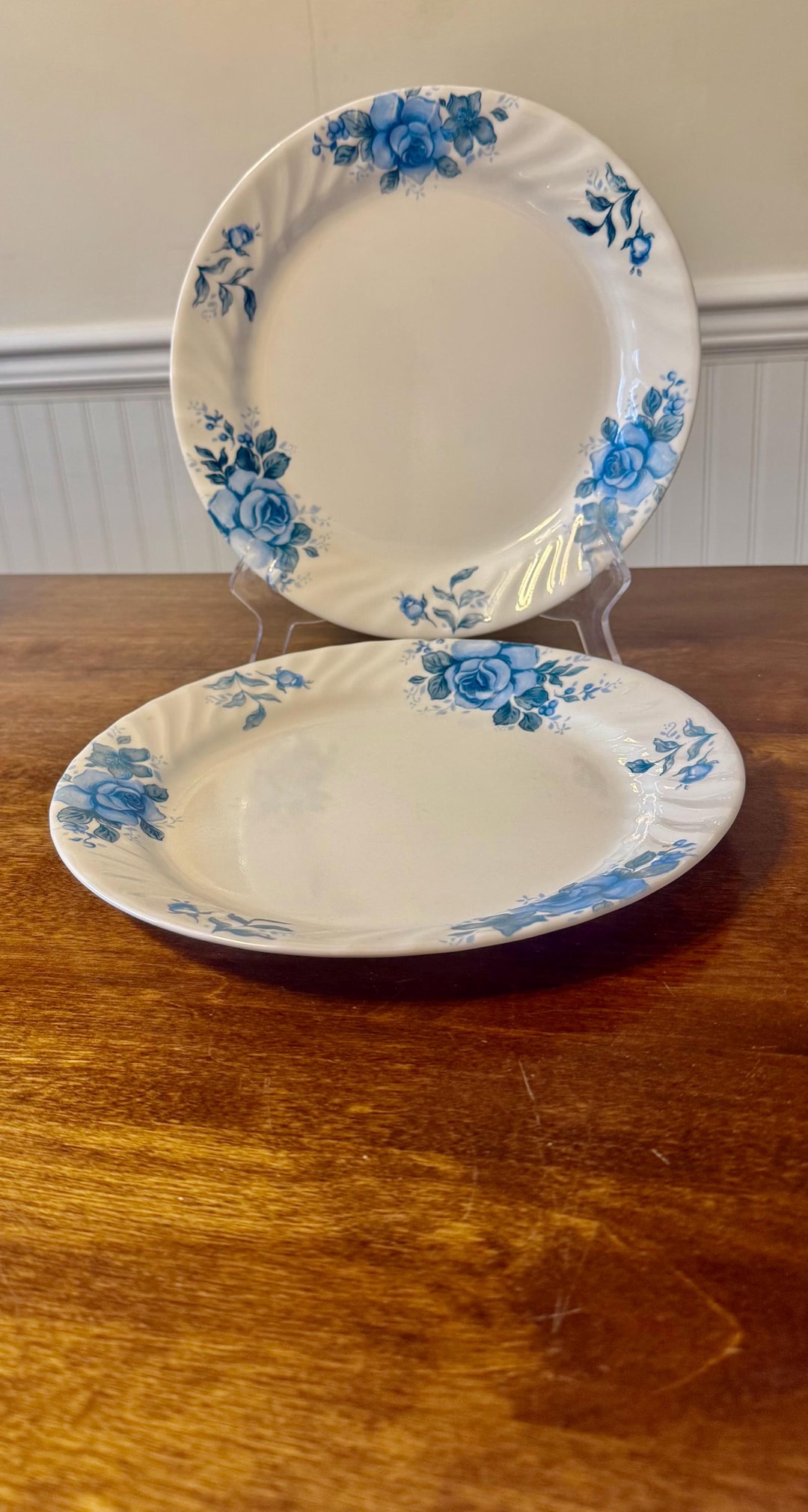 Corning Corelle Blue Velvet Dinner Plates - Etsy