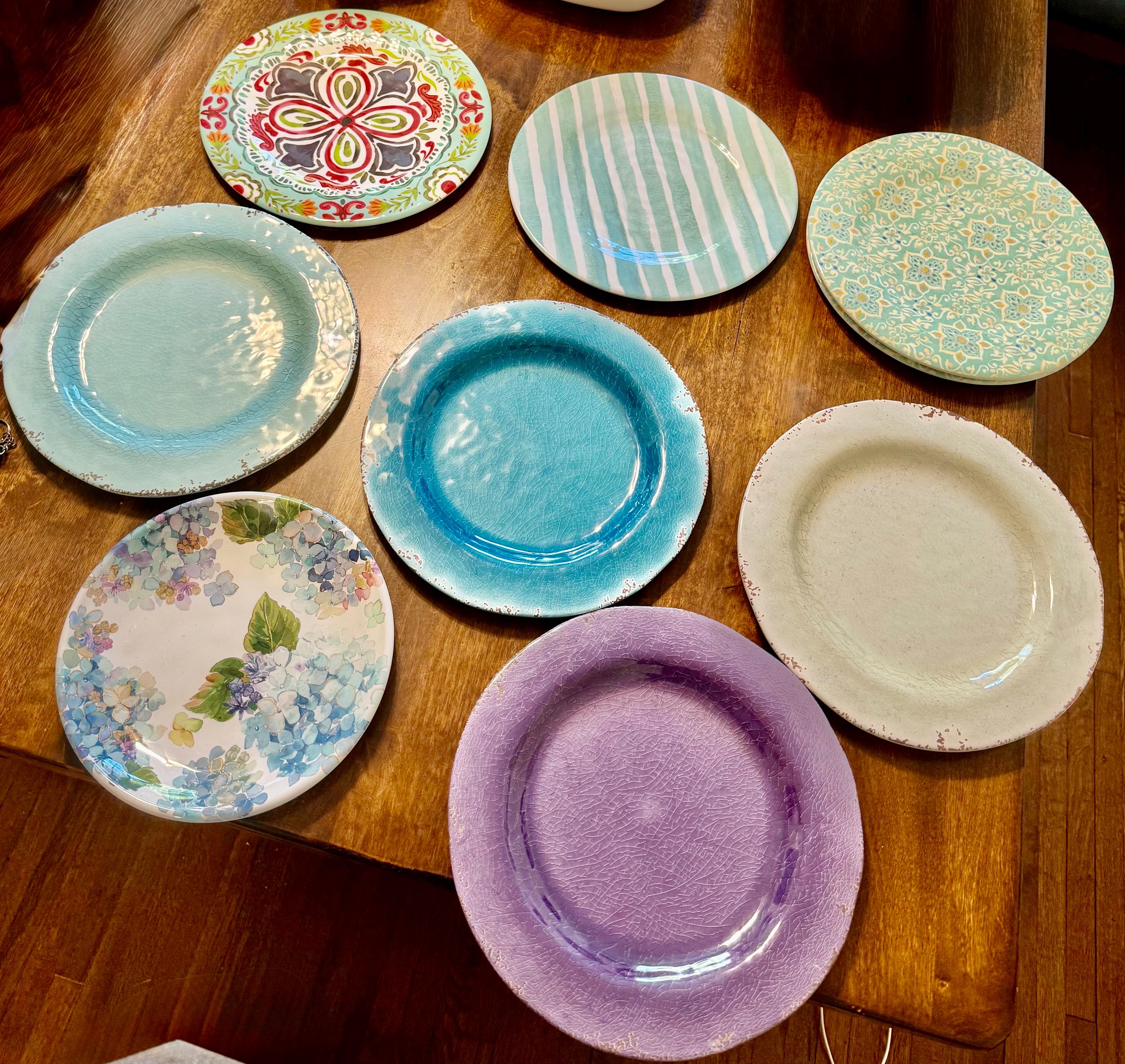 Melamine plates vintage - Etsy 日本