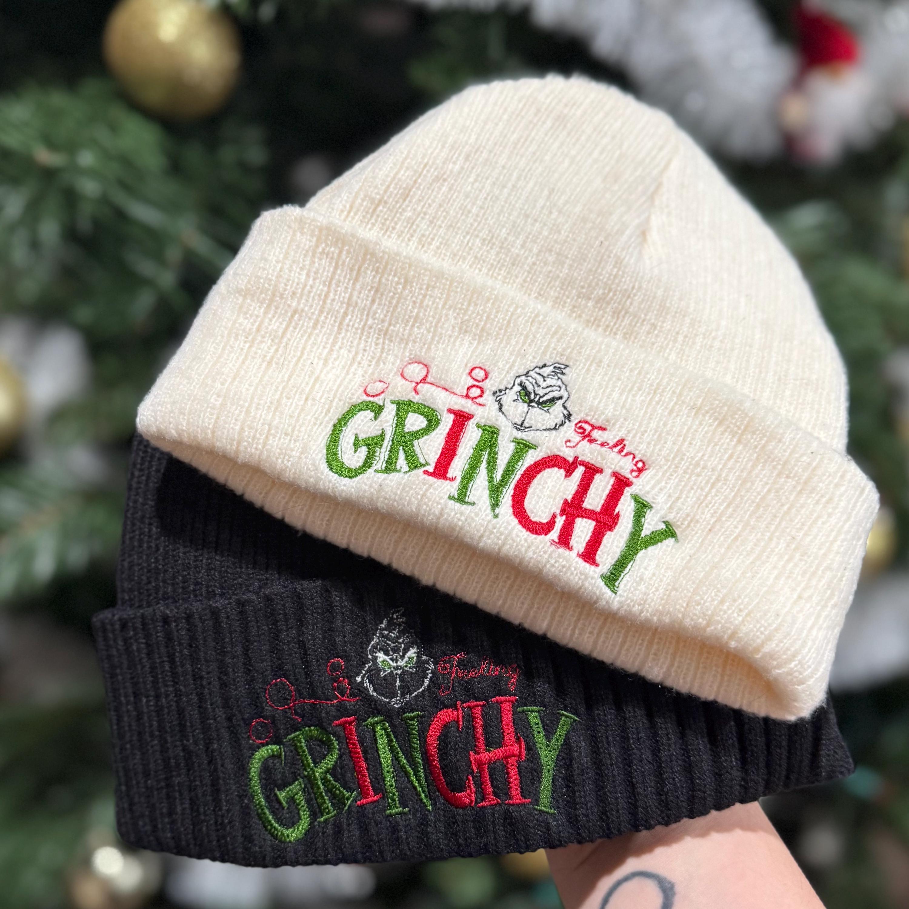 Grinch Knit Hat - Etsy