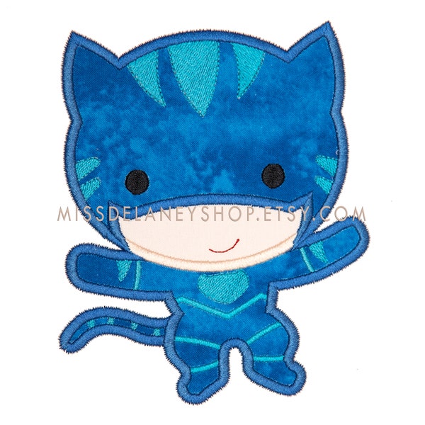 Cat Applique Pattern Etsy