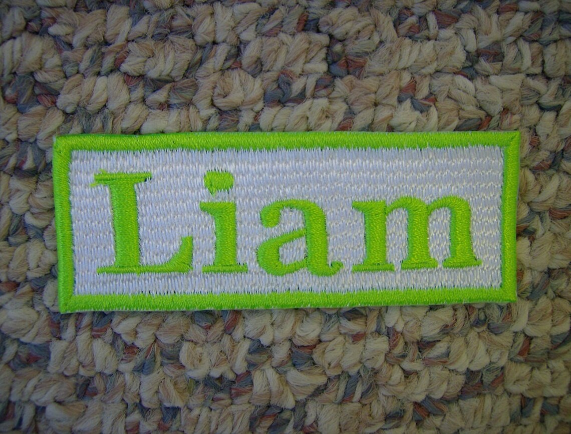 Personalized Name Patch Etsy