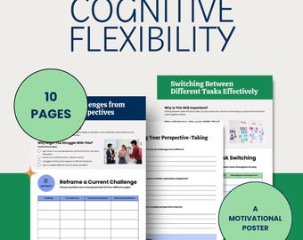 Exercício sobre funções executivas, flexibilidade cognitiva, tomada de perspectiva, adaptação e reformulação de pensamentos (Download digital)