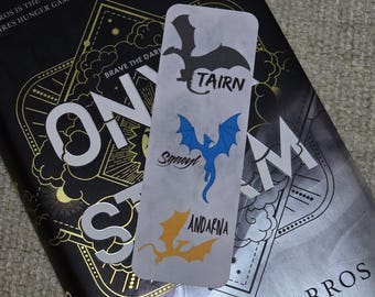 Fourth Wing Dragon Bookmark