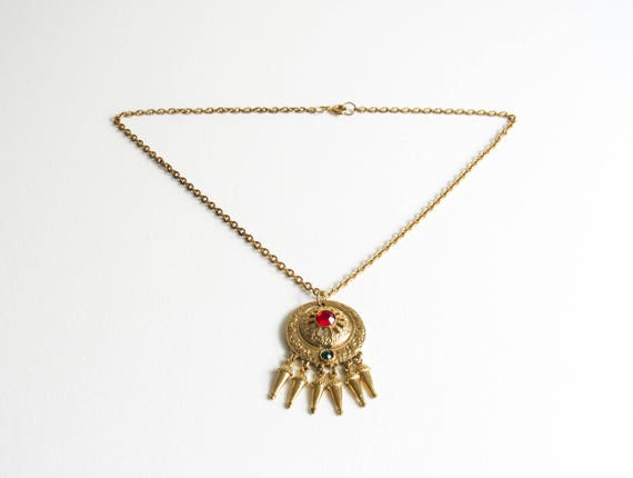 Diane Von Furstenberg Dvf Vintage Gold Tone Dream Weaver Necklace