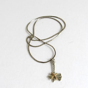 Vintage Axe Necklace: Battle Axe vintage silver tone axe bracelet, native america, southwest, southwestern axe necklace, tribal axe