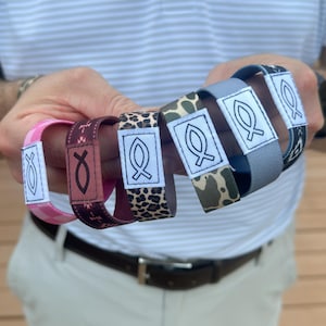 Bible Band NFC Bracelet + Free Romans Study Guide | Daily Scripture Devotional, No App Needed
