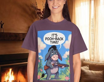 Camiseta de Ígor con escopeta: Es hora de que Pooh regrese
