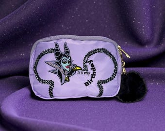 Maleficent “It’s my Birthday” Swarovski Crystal Petite Cross Body Bag