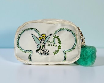 Tinkerbell “It’s my Birthday” Swarovski Crystal Petite Cross Body Bag