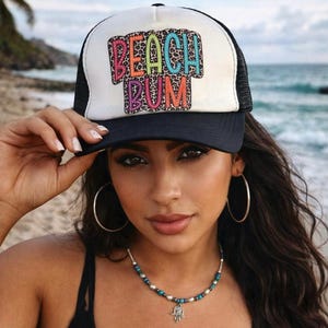 Beach Bum Trucker Hat • Retro surfkeps