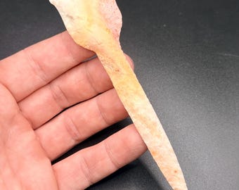 5 1/8” Dalton Drill made out of Burlington Chert