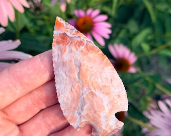 3 1/2” Snyders Arrowhead made out of Flint Ridge Flint from Ohio