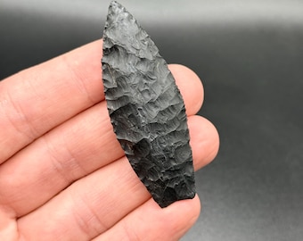 6,5 cm lange Pfeilspitze aus Coshocton Flint aus Ohio