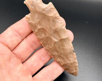 4 3/8" Hardin Arrowhead made out of Carter Cave Flint