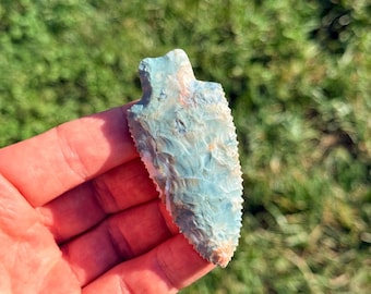 3” Heavy Duty Arrowhead made out of Flint Ridge Flint from Ohio