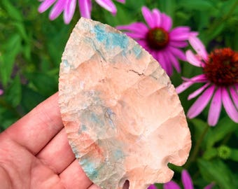 4 1/2” Dovetail Arrowhead made out of Flint Ridge Flint