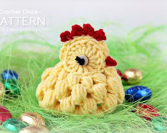 Crochet Pattern - Crochet Chick (Pattern No. 040) - INSTANT DIGITAL DOWNLOAD