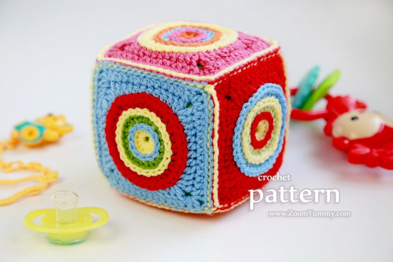 Crochet Pattern Crochet Soft Toy Cube Pattern No. 069 INSTANT DIGITAL DOWNLOAD image 3