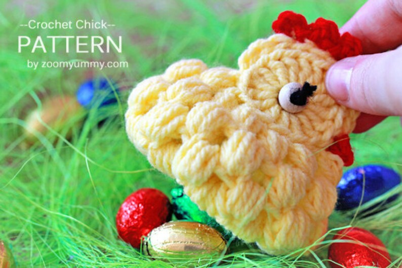 Crochet Pattern Crochet Chick Pattern No. 040 INSTANT DIGITAL DOWNLOAD image 4