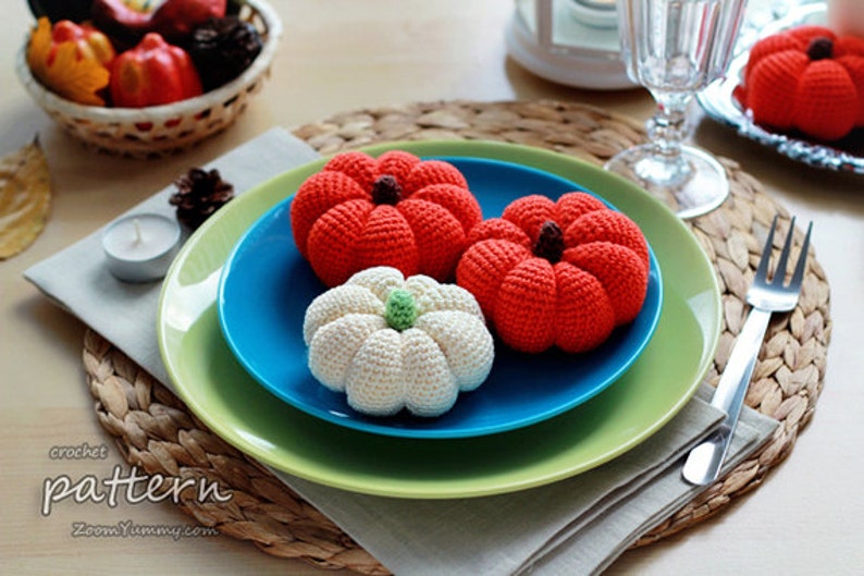 Crochet Pattern Crochet Pumpkins Pattern No. 004 INSTANT DIGITAL DOWNLOAD image 2