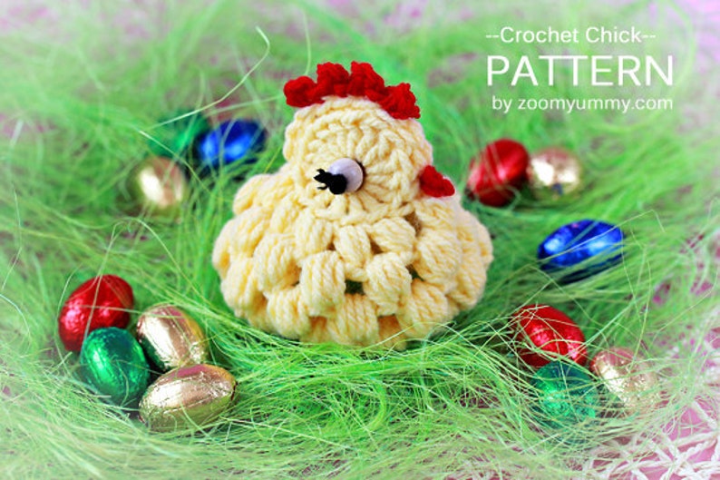 Crochet Pattern Crochet Chick Pattern No. 040 INSTANT DIGITAL DOWNLOAD image 3