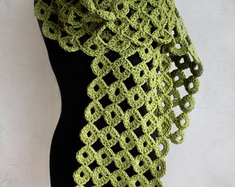 Crochet Pattern - Chunky Joy-Joy Scarf (Pattern No. 050) - INSTANT DIGITAL DOWNLOAD