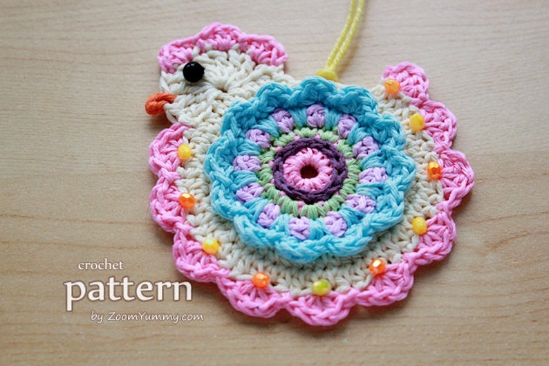 Crochet Pattern Happy Crochet Chick Pattern No. 055 INSTANT DIGITAL DOWNLOAD image 5