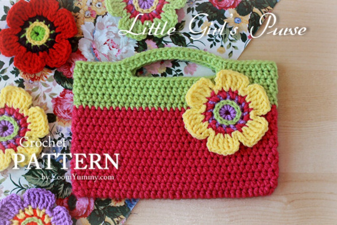 Bright Cradle Purse to Crochet Pattern – Mary Maxim