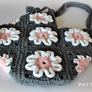 Crochet Pattern Crochet 3D Flower Purse Pattern No. 016 INSTANT DIGITAL DOWNLOAD image 4