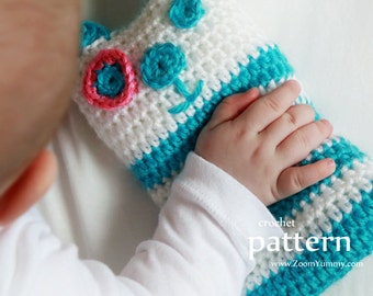 Crochet Pattern - A Baby's First Teddy Bear (Pattern No. 072) - INSTANT DIGITAL DOWNLOAD