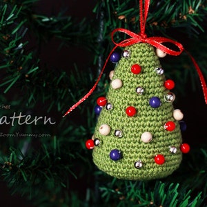 Crochet Pattern Little Colorful Christmas Trees Pattern No. 052 INSTANT DIGITAL DOWNLOAD image 5