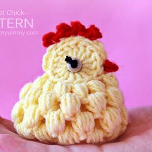 Crochet Pattern Crochet Chick Pattern No. 040 INSTANT DIGITAL DOWNLOAD image 2