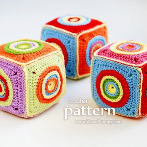 Crochet Pattern Crochet Soft Toy Cube Pattern No. 069 INSTANT DIGITAL DOWNLOAD image 5