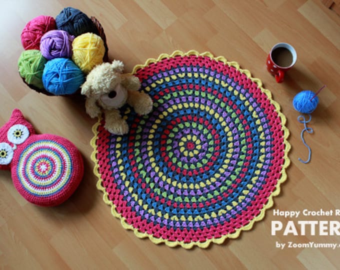 The Rhombus Rug ****crochet PDF Pattern Only***** - Etsy Canada