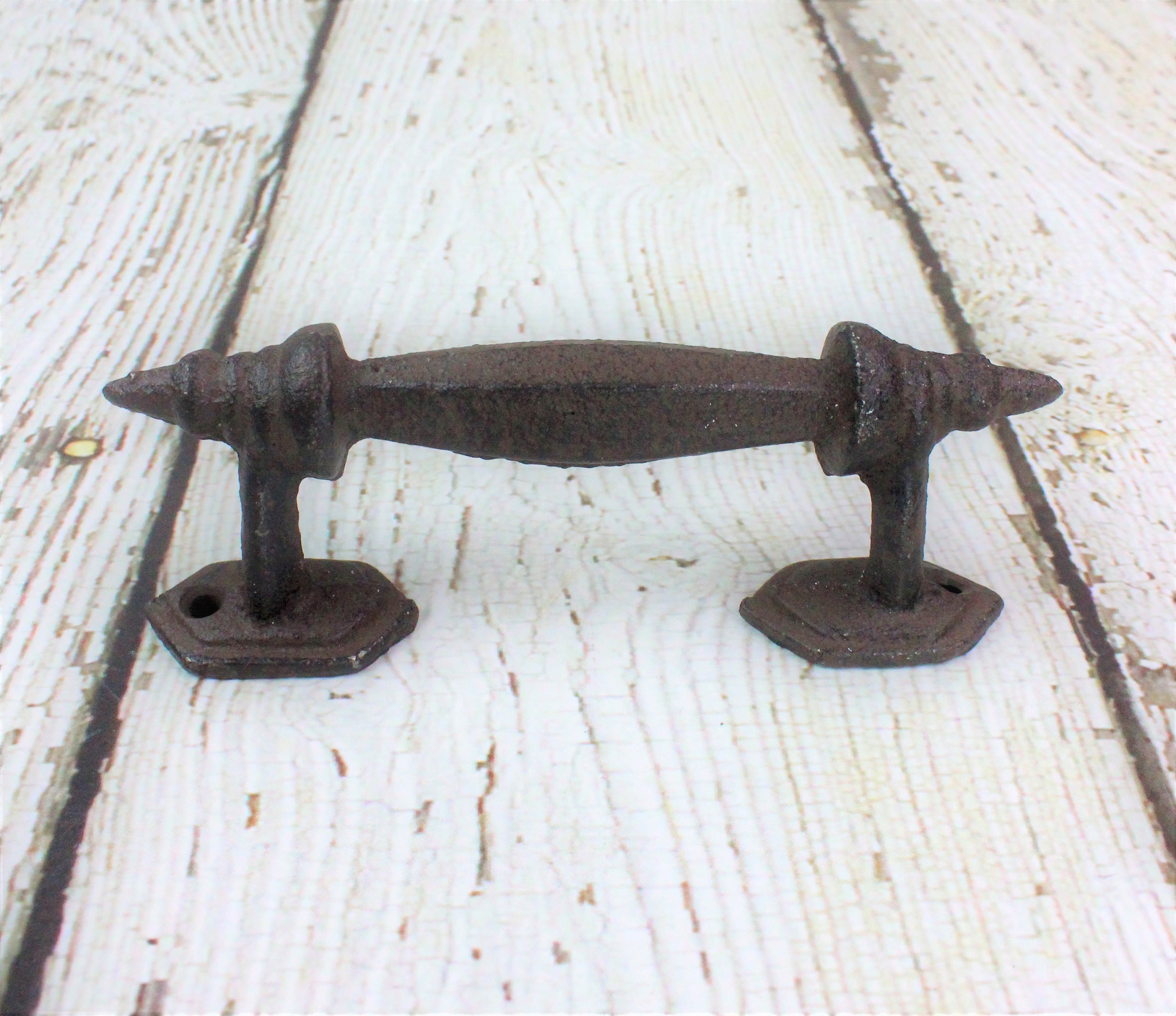 Cast Iron Pulls Knobs Iron Pulls Rustic Knobs Etsy