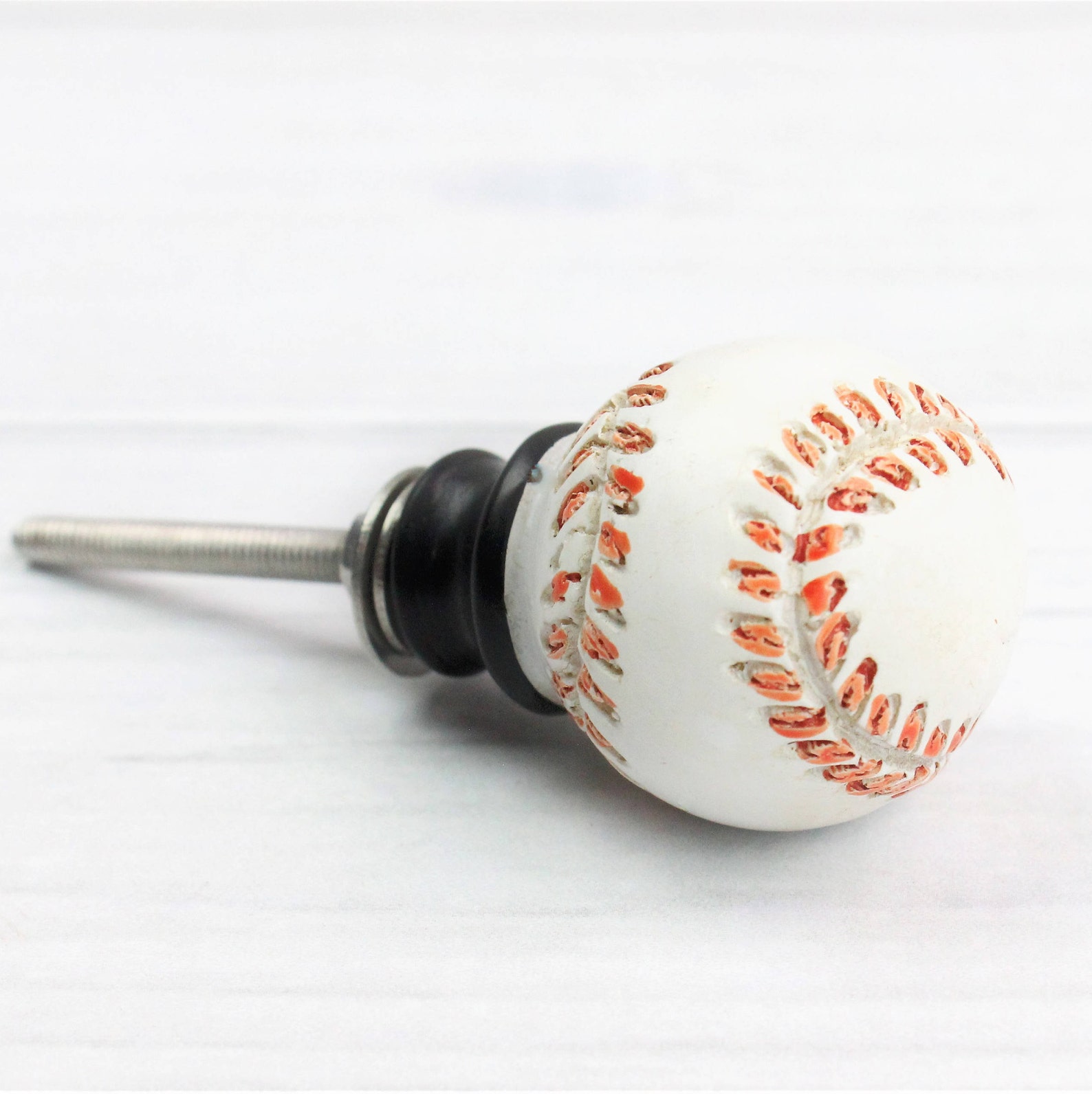 Sports Drawer Knobs Baseball Knob Basketball Knob Football Etsy