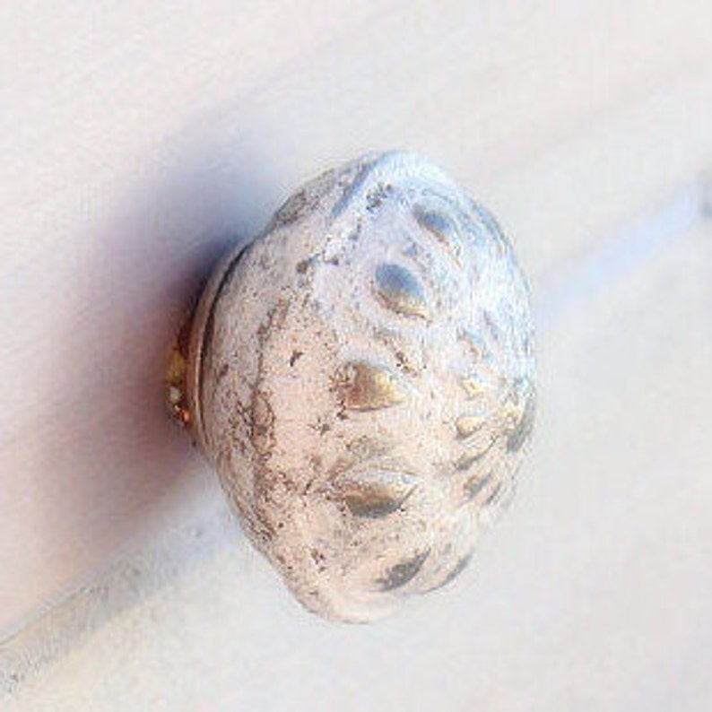Vintage White Knobs Knobs Shabby Chic Knobs Dresser Etsy