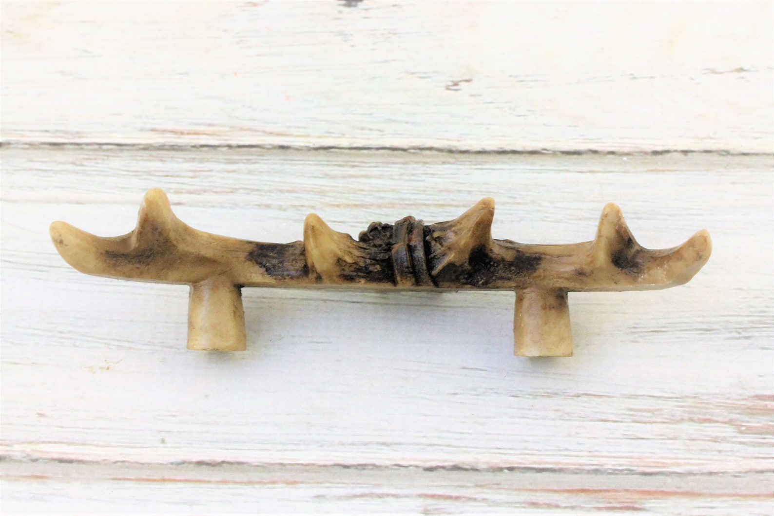Deer Antler Pull Drawer Pulls Faux Deer Antlers Knobs Etsy
